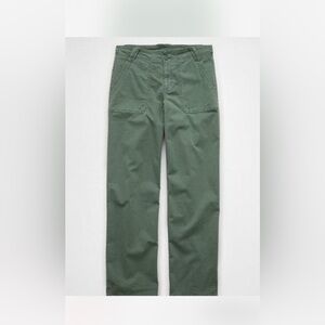 American Eagle Outfitters Green Stovepipe Trousers NWT